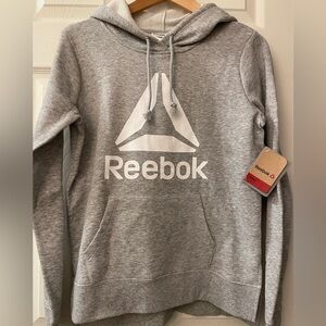 S: Reebok Cotton Hooded Comfortable Sweatshirt Athletic NWT new!